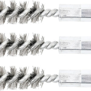 Stahlbürste  10 mm  Antrieb Außensechskant 63 mm 14...