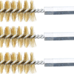 Messingbürste  17 mm  Antrieb Außensechskant 63 mm 1...