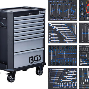 Werkstattwagen  8 Schubladen  mit 299 Werkzeugen
