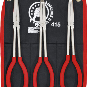 Telefonzangen-Satz  gerade  gebogen  260 - 285 mm  3-...