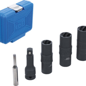 Kraft-Spezial-Steckschlüssel-Wendeeinssatz-Satz  Sechska...