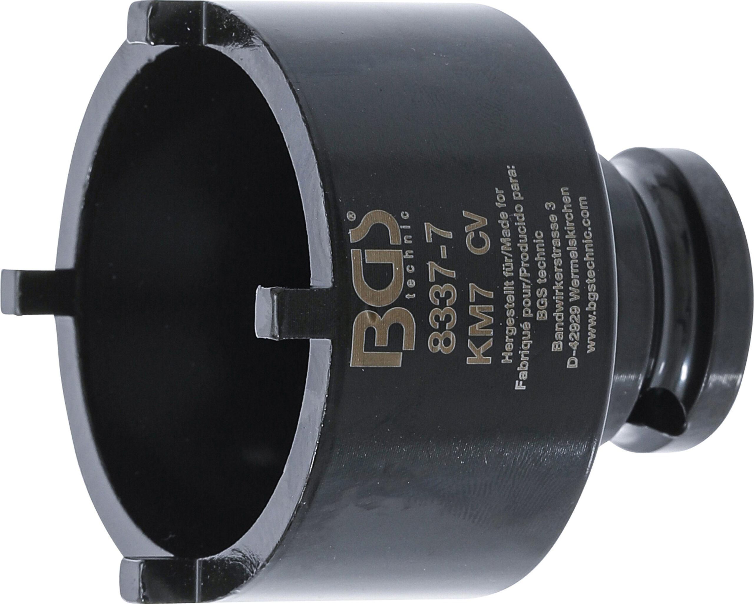 Nutmutternschlüssel  Zapfen außen liegend  KM7